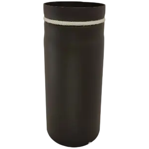 Røykrør 200 x 1000 mm - Senotherm lakkert for høy temperatorholdbarhet