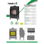 Heatro 55F Frontmodell m/hengslet dør