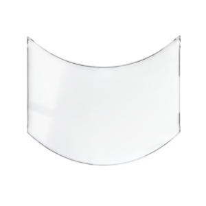 Dovre Astro 4 / Leon Leg gulvplate i klart herdet glass – elegant gjennomsiktig herdet glass gulvplate tilbehør hos Peisbutikken.no