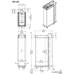 Element4 Sky large Room Divider måltegning