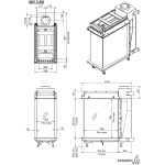 Element4 Sky Small Room Divider gasspeis måltegning