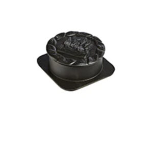 Dovre 100/120 røykuttak topp – sort støpejern topp røykrørskobling detalj til Dovre 100 & 120-serien hos Peisbutikken.no