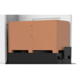 Nordpeis PowerStone N-21T Exclusive varmelagringsmodul i terrakotta – toppmontert PowerStone tilbehør til N-21T peis hos Peisbutikken.no