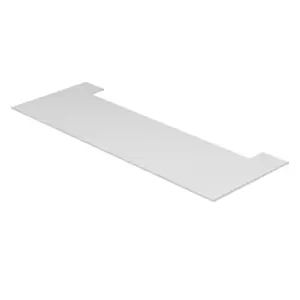 Nordpeis Genève U gulvplate i klart, herdet glass