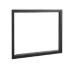 Dovre Zen 100/102 dyp ramme – sort dyp ramme / forlengelsesramme tilbehør til peisinnsats hos Peisbutikken.no