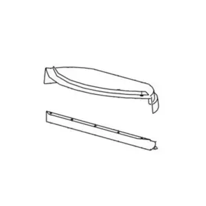 Dovre 2200CB/2200CB Pan Hvelv / Røykvenderplate Image