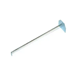 Dovre Phoenix askerake – sort askerake med langt skaft og blått grep for enkel askeutløsning hos Peisbutikken.no