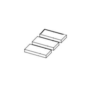 Dovre Brennplate HVELV - Vermikulitt - NY modell Image