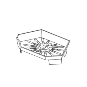 Dovre Fønix CB brenselrist – støpejern brenselrist / ildrist reservedel hos Peisbutikken.no