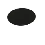 Dovre Tai 35WT/45WT deksel topplate – sort rund toppdeksel reservedel til ovn hos Peisbutikken.no