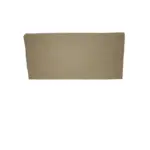 Dovre Tai 45WT brennplate bak – beige vermikulitt bakre brennplate reservedel hos Peisbutikken.no