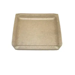 Dovre Vintage 30 hvelv / røykvenderplate – beige vermikulitt røykvenderplate reservedel til vedovn hos Peisbutikken.no