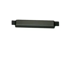 Dovre Vintage 30 øvre kubbestopper – sort buet vedhylle tilbehør for vedoppbevaring over ovnen hos Peisbutikken.no