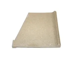 Dovre Vintage 50 høyre side brennplate – beige vermikulitt høyre side reservedel til ovn hos Peisbutikken.no