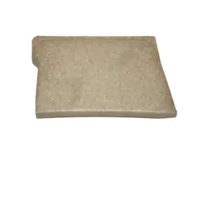 Dovre Vintage 50 indre bakvegg høyre brennplate – beige vermikulitt indre høyre bak reservedel hos Peisbutikken.no