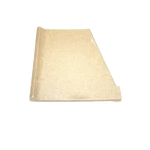 Dovre Vintage 50 venstre side brennplate – beige vermikulitt venstre side reservedel til ovn hos Peisbutikken.no