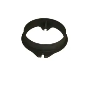 Dovre Vista 802C / 902C røykstuss Ø200 – sort Ø200 mm røykkrage / røykuttak adapter reservedel hos Peisbutikken.no