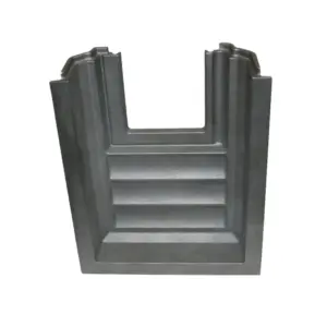 Dovre Vista 802C brennplate bunn høyre – støpejern nedre høyre brennplate reservedel hos Peisbutikken.no