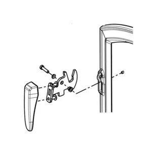 Dovre 540W Håndtak Komplett Image