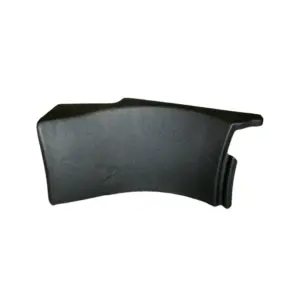 Dovre Astro4 / Leon kubbestopper høyre – sort buet høyre vedhylle tilbehør hos Peisbutikken.no