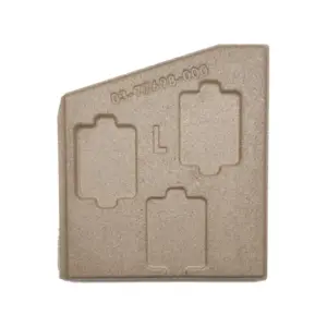 Dovre Saga 101 brennplate venstre – beige vermikulitt venstre side reservedel til ovn hos Peisbutikken.no