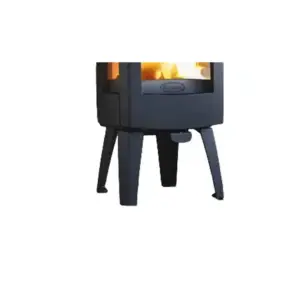 Dovre Sense 100/103 ben – sort støpejerns beinsett for hevet ovnsmontering hos Peisbutikken.no