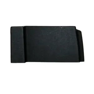 Dovre Sense 100-213 kubbestopper venstre side – sort buet venstre vedhylle tilbehør hos Peisbutikken.no