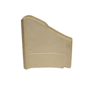 Dovre Sense 300-403 brennplate bak venstre – beige vermikulitt venstre bakre brennplate reservedel hos Peisbutikken.no