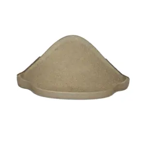 Dovre Sense 300-403 hvelv / røykvenderplate – beige vermikulitt røykvenderplate reservedel til vedovn hos Peisbutikken.no