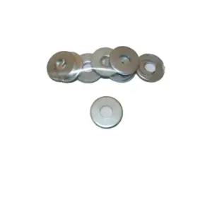 Dovre skive til feste røykstuss – sett med sorte skiver reservedeler til pipekobling hos Peisbutikken.no