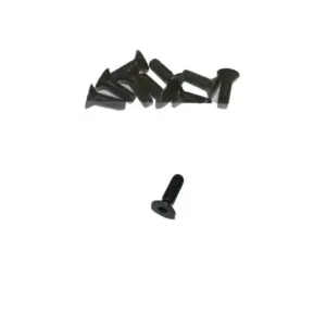 Dovre Skrue M8x25 – sort M8x25 mm senkehode-skrue med integrert skive reservedel hos Peisbutikken.no