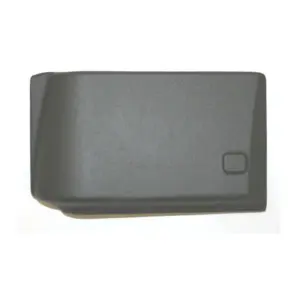 Dovre Sonata kubbestopper høyre side – sort buet vedhylle tilbehør for høyre vedlagring hos Peisbutikken.no