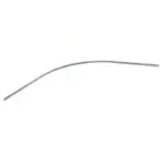 Rüegg adapter – buet rustfritt stål røykrørskne for fleksibel pipetilkobling hos Peisbutikken.no