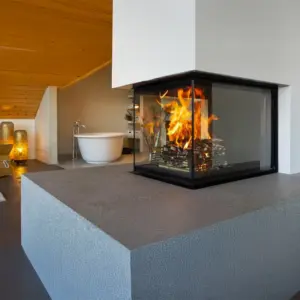 Rüegg RIII 55x56x80 Peisinnsats lifestyle bilde