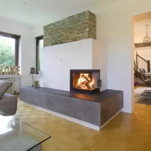 Rüegg SOE 58x46x36 Peisinnsats lifestyle bilde