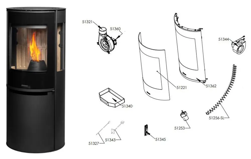 Aduro P5 Lux ovn reservedeler reklamebanner.