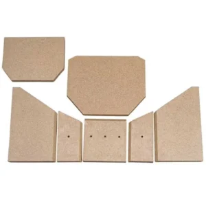 Jydepejsen Athene/Euro/Fine-line/Soft-line/Zues vermikulitt røykfordelerplate – original røykfordelerplate for optimal røykstrøm hos Peisbutikken.no