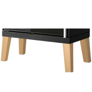 Oranier/justus 4-delt fotsats i bøk inkl. monteringsplate