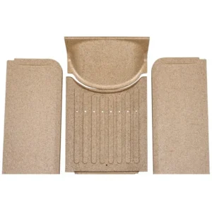 Jydepejsen Bella/Senza u/ sideglass vermikulittsett inkl. røykfordelerplate – komplett innvendig foringssett til ovn hos Peisbutikken.no