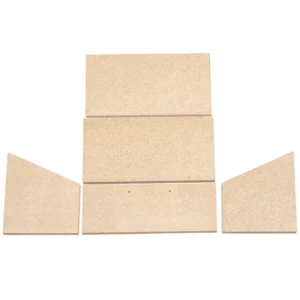 Jydepejsen Country vermikulittsett inkl. røykfordelerplate – komplett innvendig foringssett til Country ovn hos Peisbutikken.no