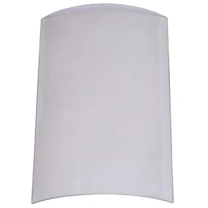 Jydepejsen EOS frontglass reservedel – buet herdet glassdør til EOS ovn hos Peisbutikken.no