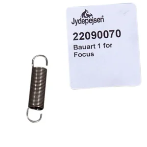 Jydepejsen Focus Bauart fjær – original sort fjær til dørmekanisme hos Peisbutikken.no