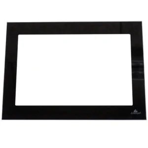 Jydepejsen H530 Modern frontglass reservedel – innrammet herdet glassdør til H530 ovn hos Peisbutikken.no