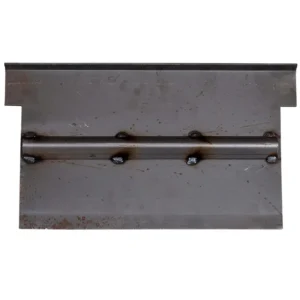 Jydepejsen Junior stål røykfordelerplate – original sort reservedelsplate for optimal røykstrøm hos Peisbutikken.no