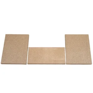 Jydepejsen Junior vermikulittsett uten røykfordelerplate – innvendige foringsplater til Junior ovn hos Peisbutikken.no