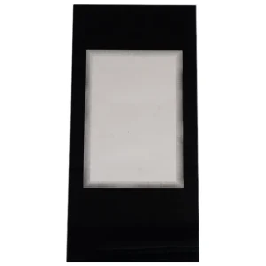 Jydepejsen Mosaik sort frontglass reservedel – tonet herdet glassdør til Mosaik ovn hos Peisbutikken.no