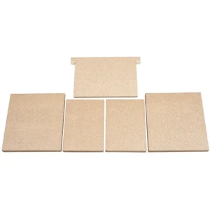 Jydepejsen Multiline vermikulittsett inkl. røykfordelerplate – komplett innvendig foringssett til Multiline ovn hos Peisbutikken.no