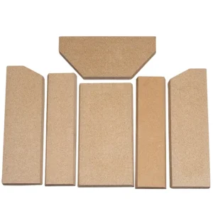 Jydepejsen Natura vermikulittsett inkl. røykfordelerplate – komplett innvendig foringssett til Natura ovn hos Peisbutikken.no