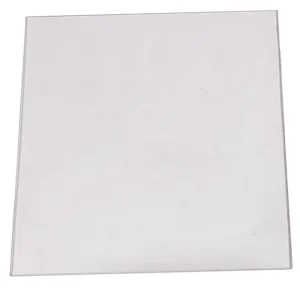 Jydepejsen Opus Line frontglass til vedovn, varmebestandig keramisk glass som reservedel – original del hos Peisbutikken.no