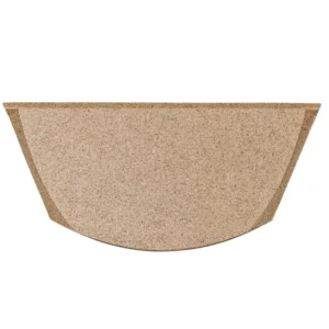 Jydepejsen vermikulitt røykfordelerplate – original buet reservedelsplate for optimal røykstrøm hos Peisbutikken.no